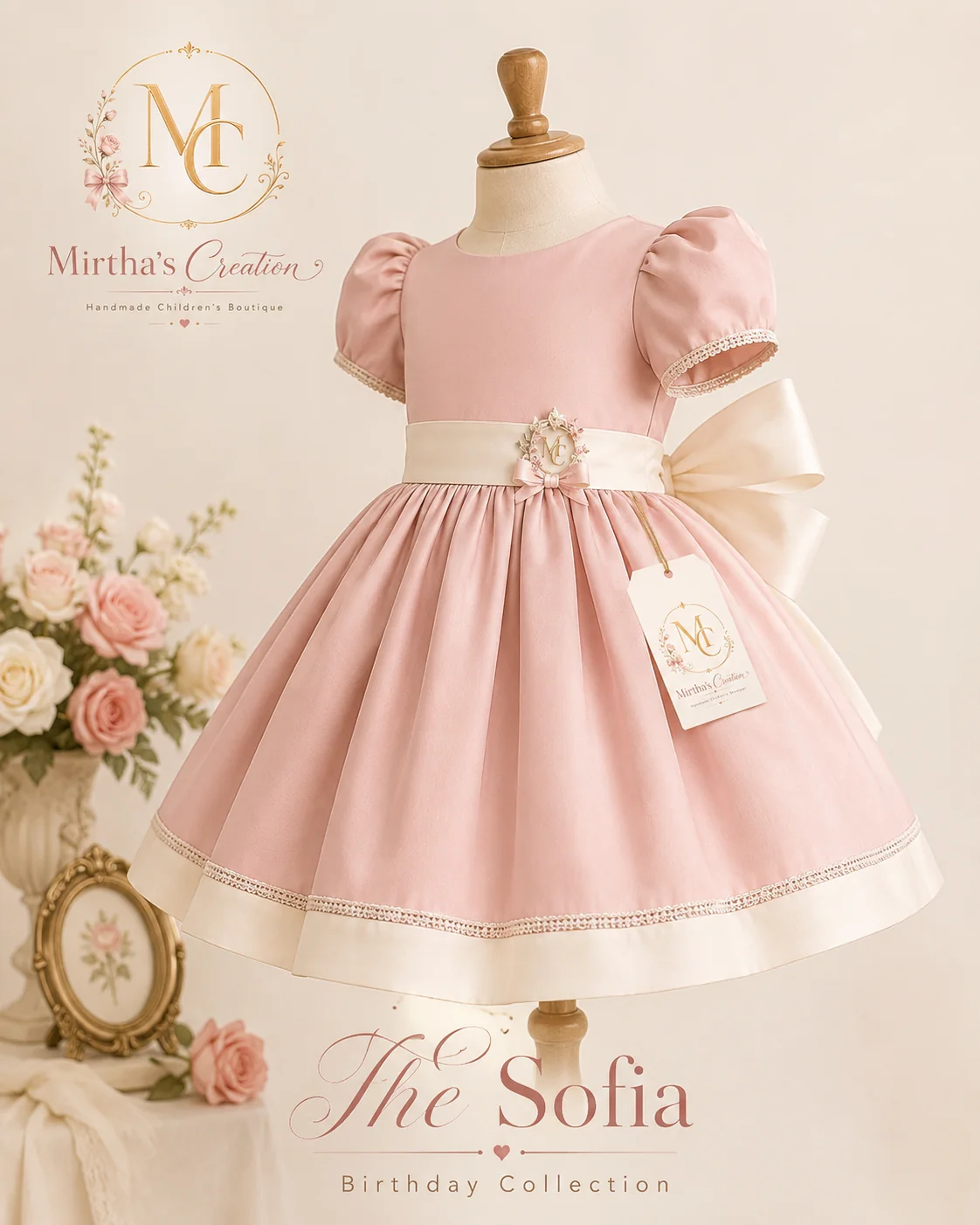 The Sofia birthday dress design preview